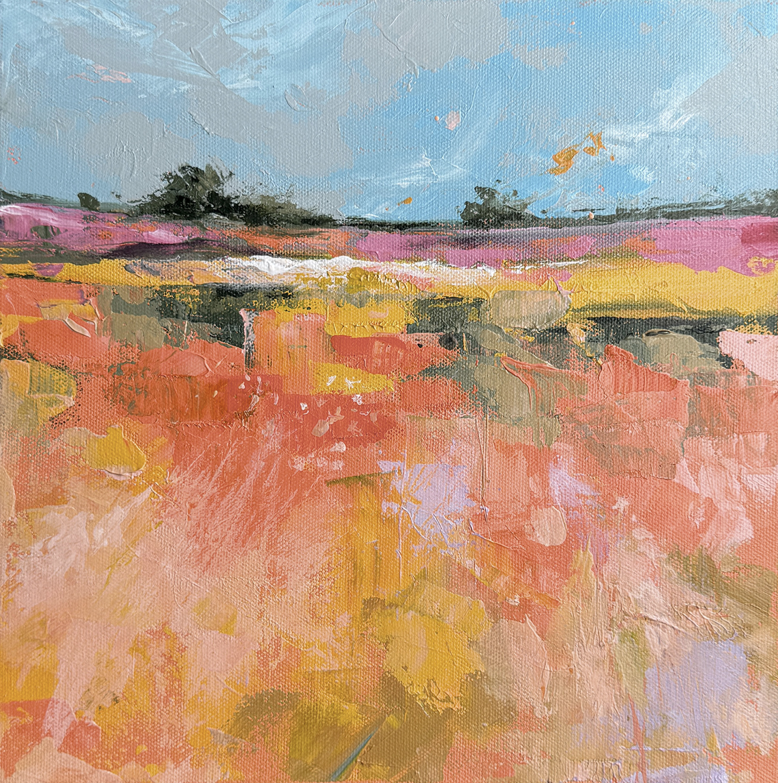 Winter's Blush 12x12